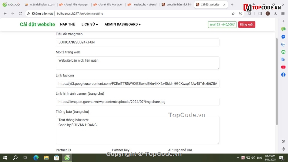 bán acc liên quân,bán acc tự động,bán acc,Code liên quân